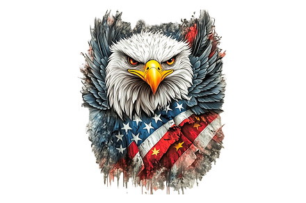 American Eagle Patriotic PNG