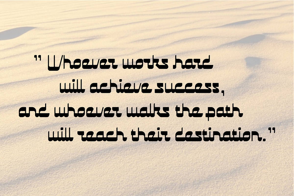 Arabana, a Script Font by ARToni (Photo 5 of 5)