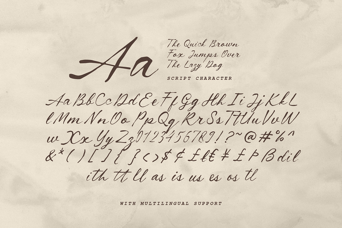 Poetry Therapy - Rough Script, a Script Font by Bale Type (Photo 9 of 9)