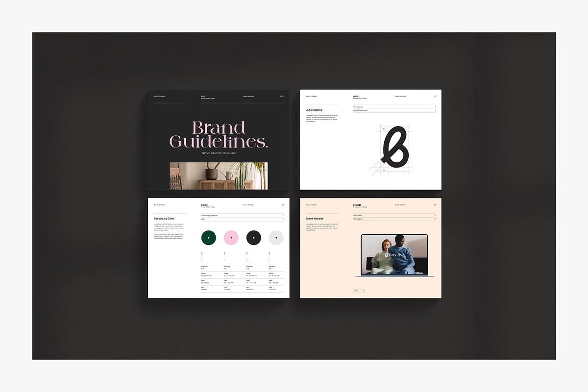 Against – Brand Guidelines, a Presentation Template by S A N D Y (Photo 9 of 10)