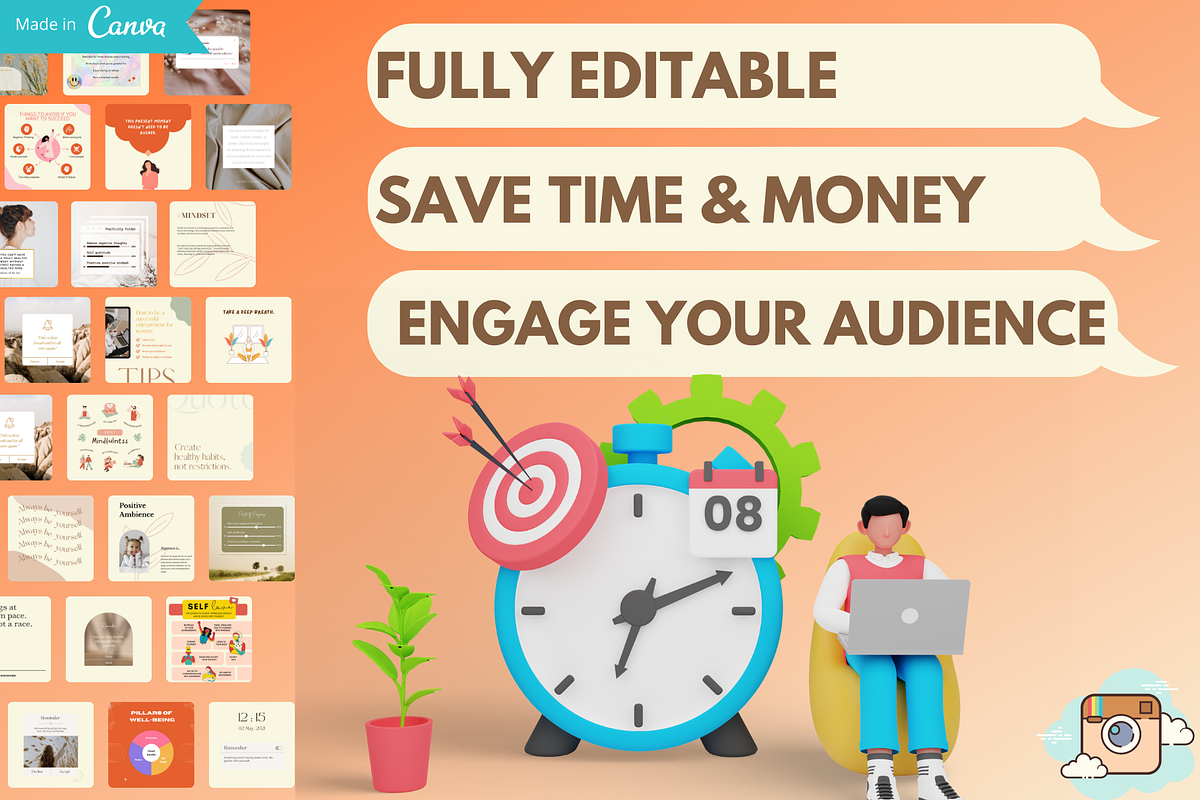100 Mindfull Motivation Templates
