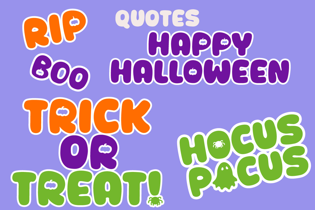 Cute Spooky Halloween Vector Clipart, an Object Graphic by Olexandra Mur (Photo 6 of 13)