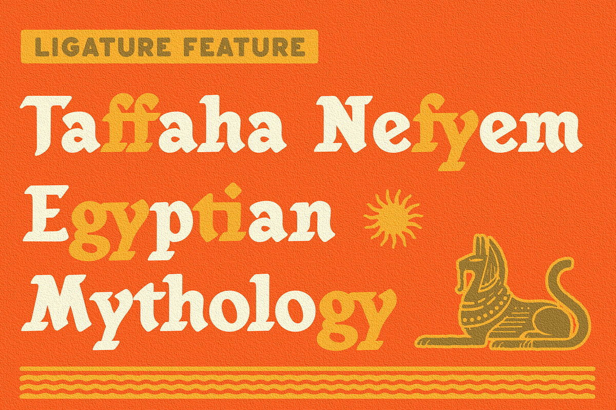 Anubis Mythical - Display Font, a Serif Font by Edignwn Type (Photo 9 of 12)