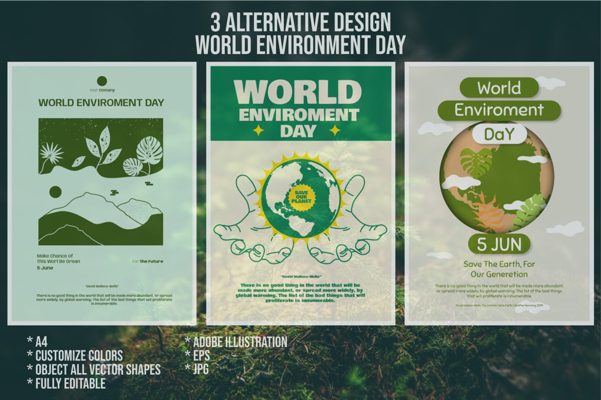 World Environment Day Template, a Poster Template by MaikoHatta