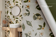 Pattern Mock Orange Blooms, a Pattern Graphic by MouseGrey (Thumbnail 3 of 6)