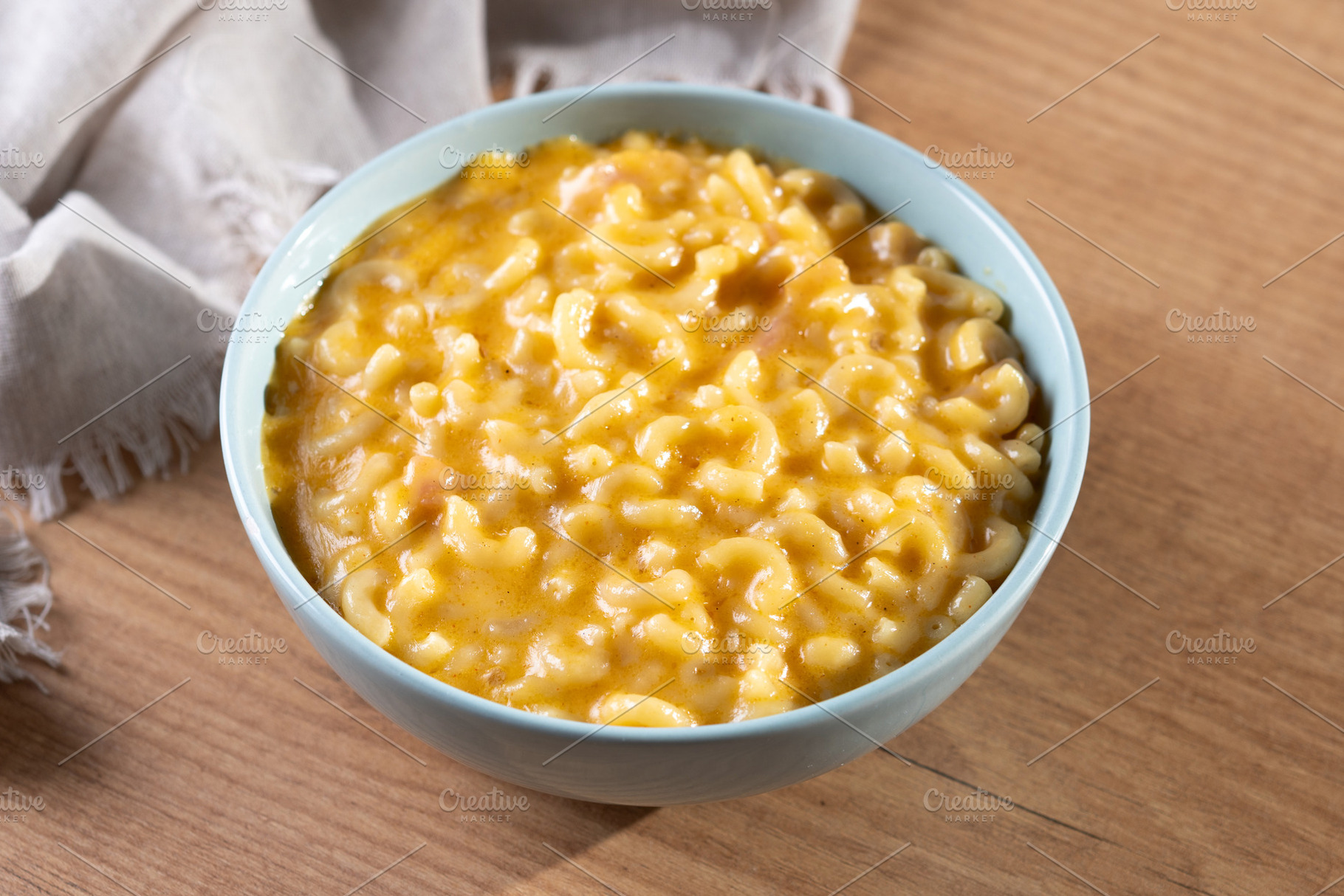 Traditional mac and cheese in bowl., a Food & Drink Photo by etorres69