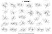 Sunflower Stamps for Procreate, a Brush Add-On by CaraulanStore (Thumbnail 3 of 11)