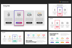 Pricing Table PowerPoint Templates