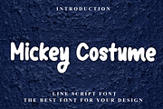 Mickey Costume, a Sans Serif Font by InermediaSTUDIO (Thumbnail 1 of 8)