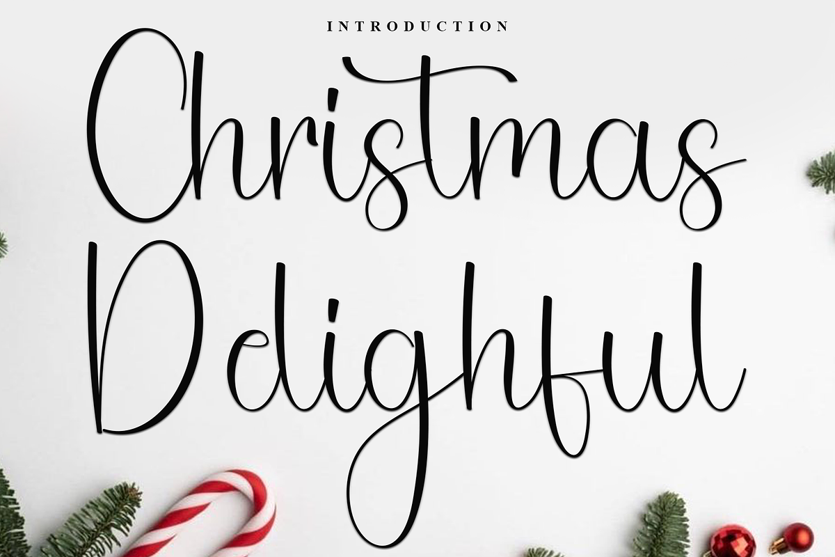 Christmas Delighful, a Handwritten Font by FreshTypeINK (Photo 1 of 8)