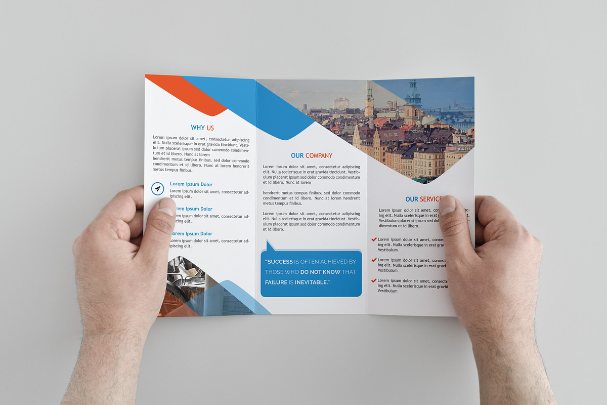 Multipurpose Trifold Brochure, a Brochure Template by assaiv (Photo 2 of 6)