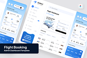 GoNow! - Flight Booking Dashboard, a Websites & App Template by SquidPixey (Thumbnail 1 of 5)