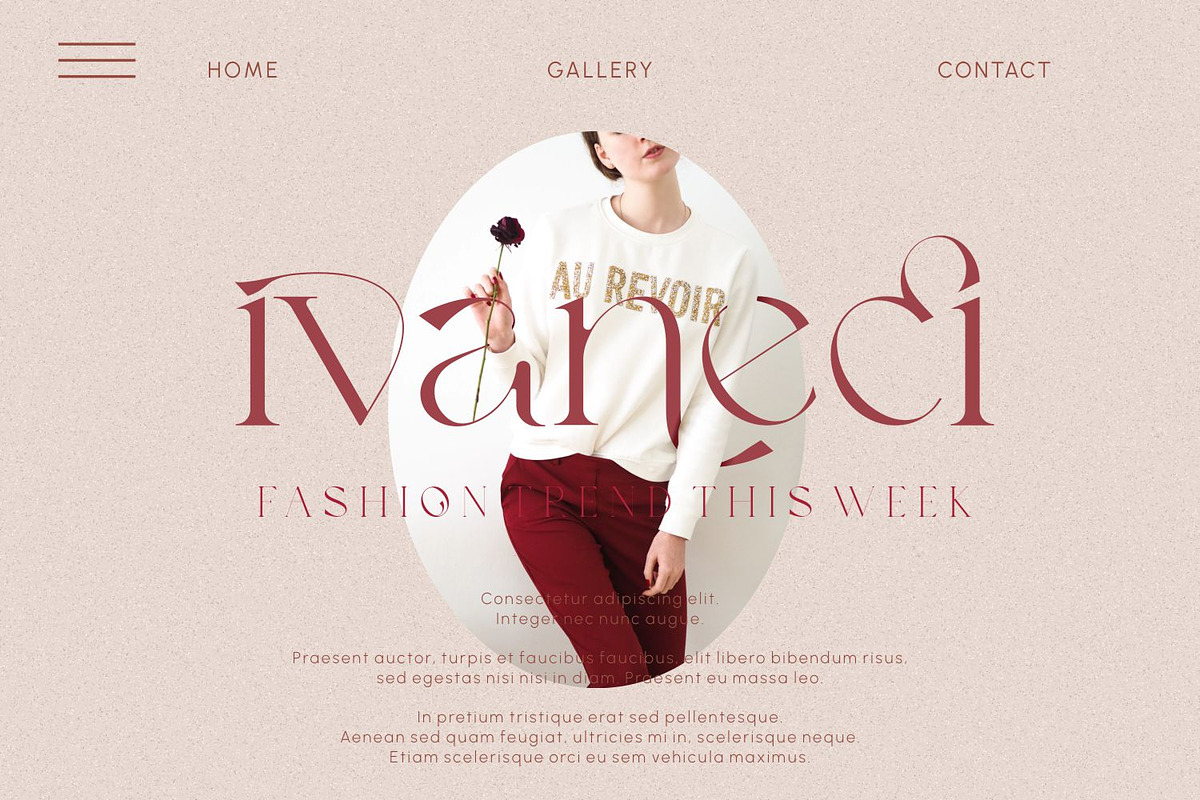 Balinest _ chic modern font, a Serif Font by Penatic Studio (Photo 3 of 10)