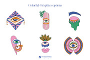 Evil Eyes Graphics Posters Patterns, a Graphic by Youandigraphics (Thumbnail 14 of 15)