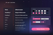 NFT Distro NFT Market UI Design Kit, an UI Kit Template by Lumina_ui_ux202 (Thumbnail 3 of 5)