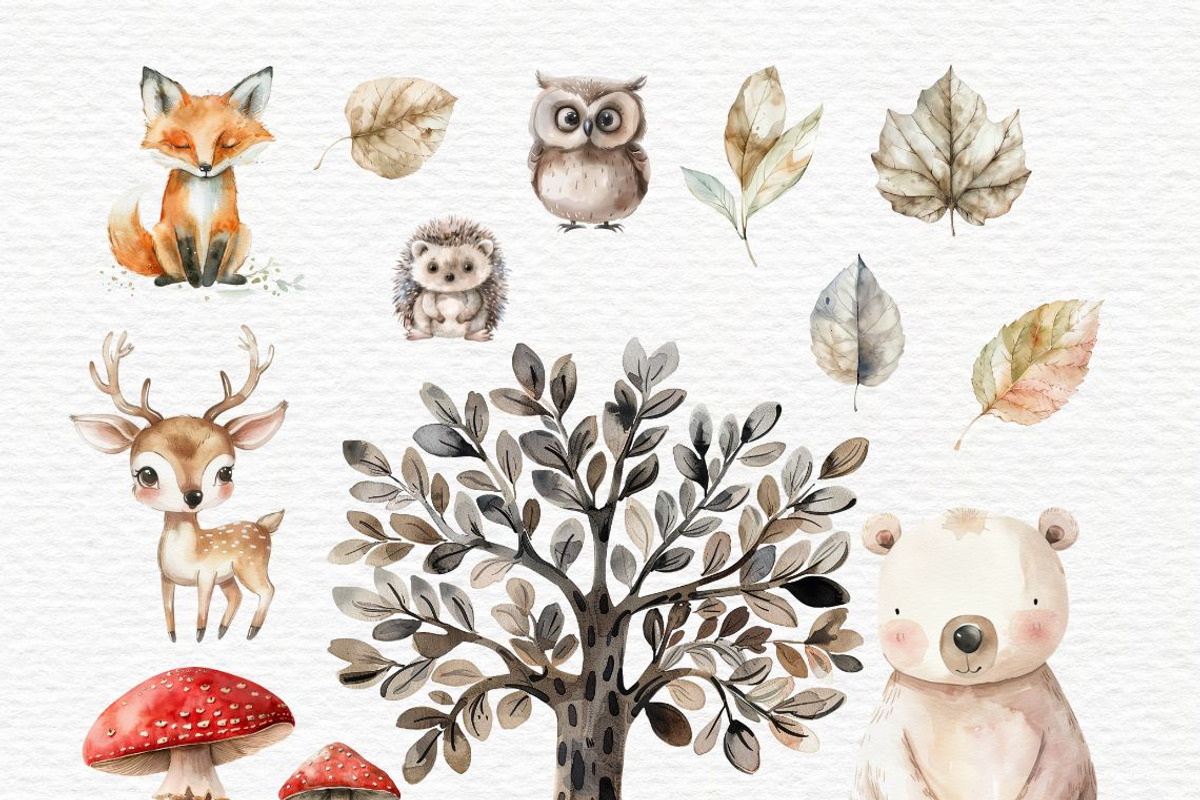 Little red riding hood watercolor, an Education Illustration by Invite to Clipart (Photo 4 of 8)