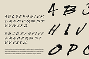 Ink Blot Handwritten Font, a Handwritten Font by EvanEckard (Thumbnail 2 of 5)