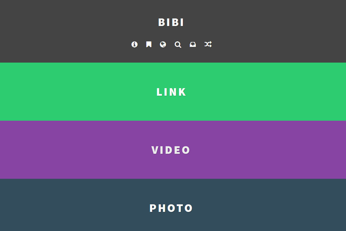 Bibi - Flat Tumblr Theme, a Websites & App Template by mselmany (Photo 1 of 5)