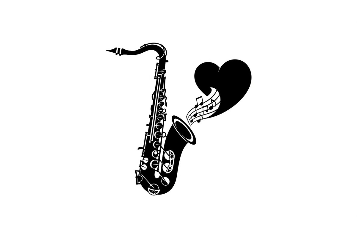 Saxophone Music Love Vector Bundle, an Illustration by Designs_River (Photo 24 of 51)