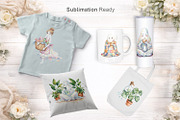 Ghost Mom Sublimation Clipart, an Illustration by Artnoy (Thumbnail 5 of 8)