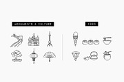 100 Travel Icons Set - Expanded, an Outline Icon by Hatch Design Workshop (Thumbnail 8 of 16)