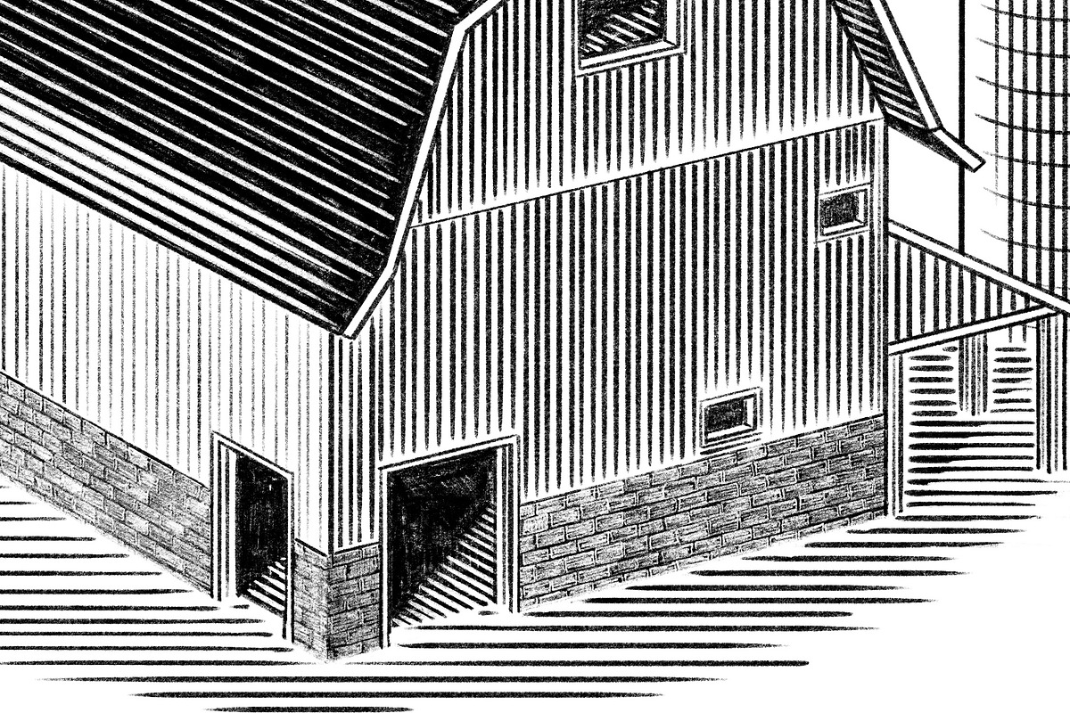 Hay Field and Barn, a Work Illustration by blue67sign (Photo 2 of 4)