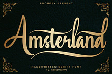 Amsterland | Handwritten Font
