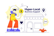 10 Hyper Local Business Support, a Finance Illustration by denayunebgt (Thumbnail 4 of 4)