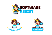 Lil Helper - little helper logo, a Branding & Logo Template by Manudesign (Thumbnail 3 of 4)