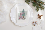 Christmas Gnomes Family Clipart, an Illustration by PawGraphic (Thumbnail 8 of 10)