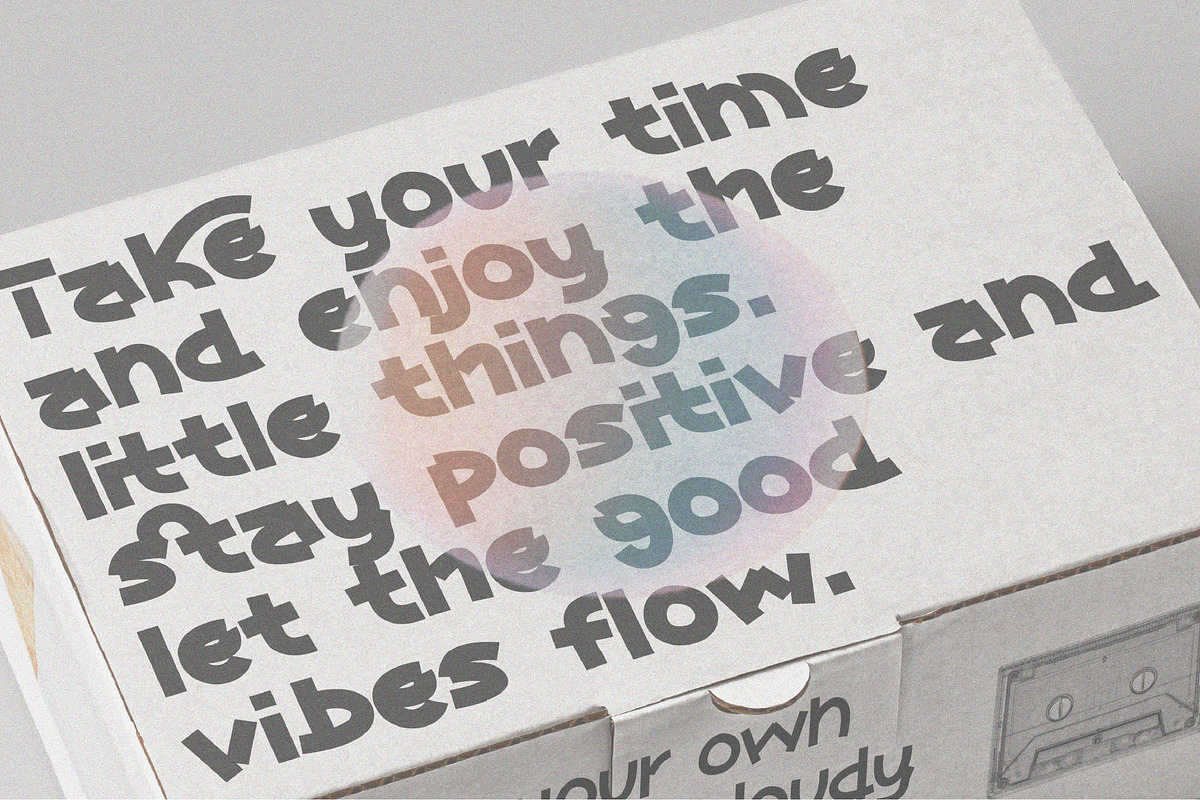 Chillkoft, a Sans Serif Font by Erifqizefont (Photo 7 of 14)