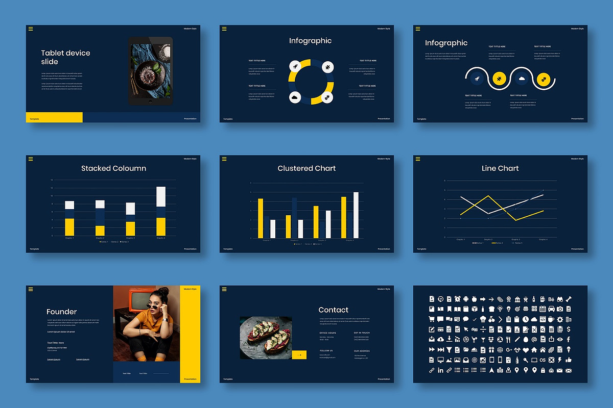 Rafli - Food Business Google Slide, a Presentation Template by Dens Creative Studio (Photo 5 of 6)