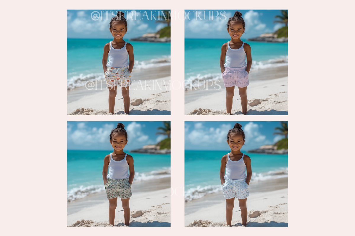 PSD Kids Clothing Mockup Bundle, a Shirt Mockup by ItsFreakinMockups (Photo 5 of 7)