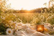 Midsummer Sun God & Goddess Symbols, a Seasonal Illustration by Christine Krahl (Thumbnail 11 of 11)