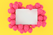 Festive Mockups with Balloons, a Print Template by Aedon Design (Thumbnail 3 of 5)