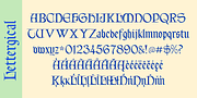 Lettergical, a Font by Ingrimayne Type (Thumbnail 4 of 5)