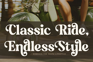 Golden Antique Retro Serif Font