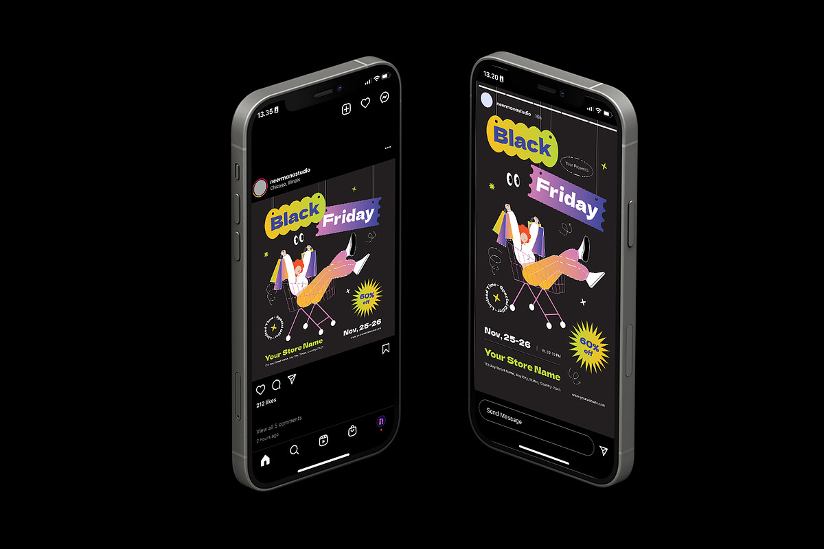 Creative Black Friday Flyer, a Flyer Template by Neermana (Photo 4 of 4)