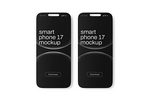 Realistic Mobile App Screen Mockup, a Product Mockup by graphypix