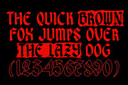 Sofers Vintage Blackletter Font, a Blackletter Font by dansdesign (Thumbnail 9 of 11)