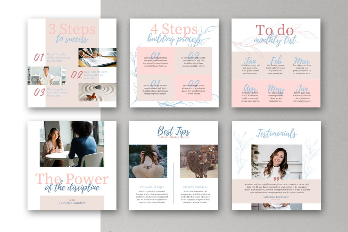 CANVA Instagram for Course Creators, a Social Media Template by Sabin (Photo 4 of 6)