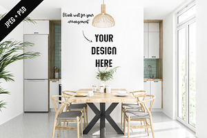 Interior Mockup Bundle Kitchen Room