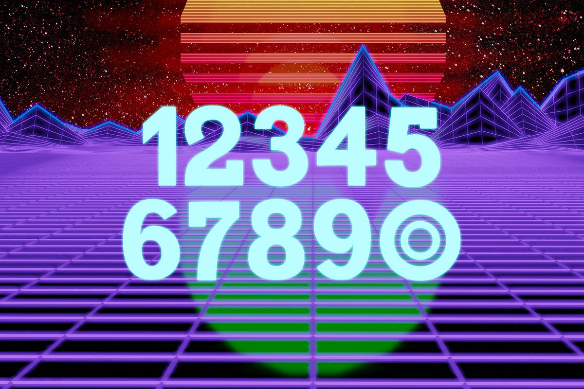 CONTROL - A Futuristic Typeface preview 5