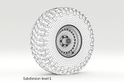 OFF ROAD WHEEL AND TIRE 6, a Cars & Vehicle 3D Model by NNAVAS 3D (Thumbnail 8 of 12)