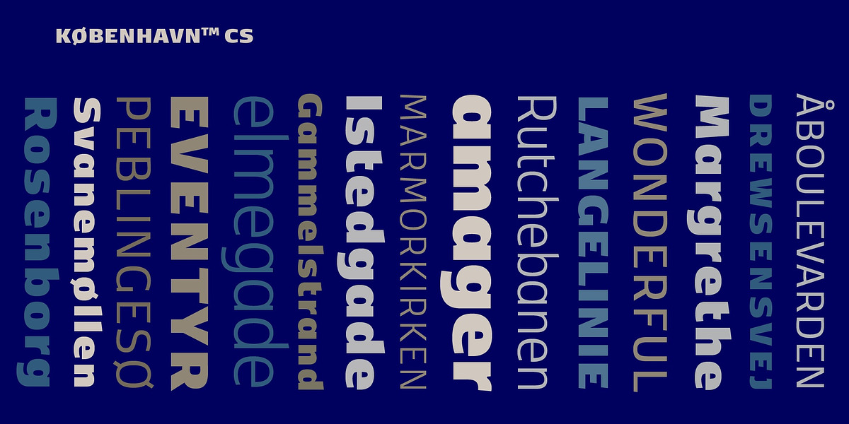 FP København CS, a Sans Serif Font by Fontpartners (Photo 6 of 19)