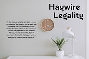 Geysera : Modern Sleek Font, a Font by typeflair (Thumbnail 2 of 6)