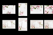 Pink Flowers & Card Mockups Bundle, a Print Template by Styled Stock House (Thumbnail 3 of 3)