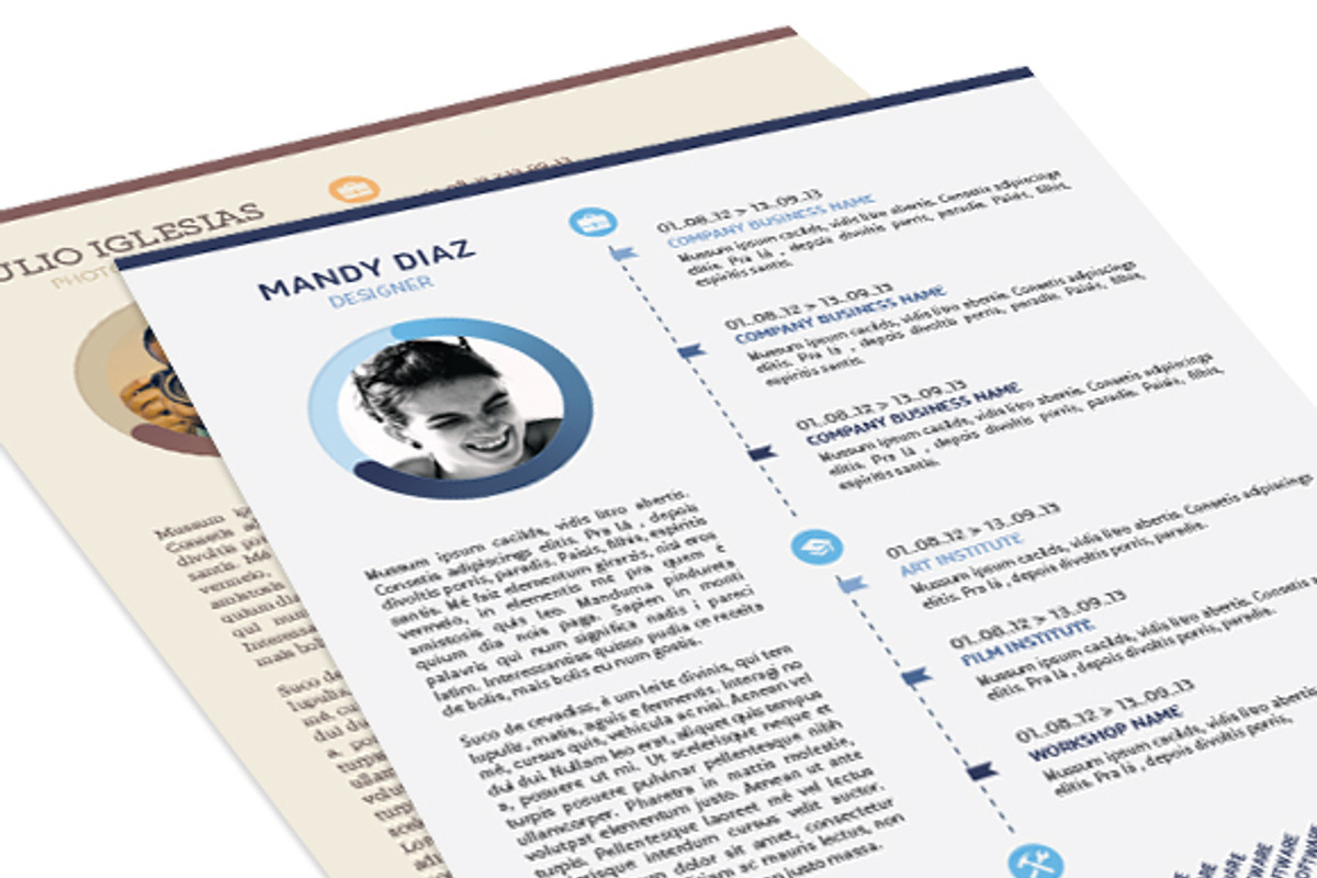 Make it Simple Resume, a Resume Template by this is awsm (Photo 2 of 3)