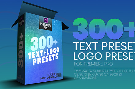 Text Preset & Logo Preset - Premiere