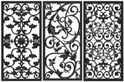 Decorative Floral Panel Silhouette, an Illustration by musafir_fashion (Thumbnail 10 of 21)